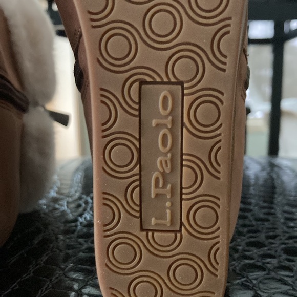 L.Paola suede wedge boots fur trimmed - Picture 7 of 16